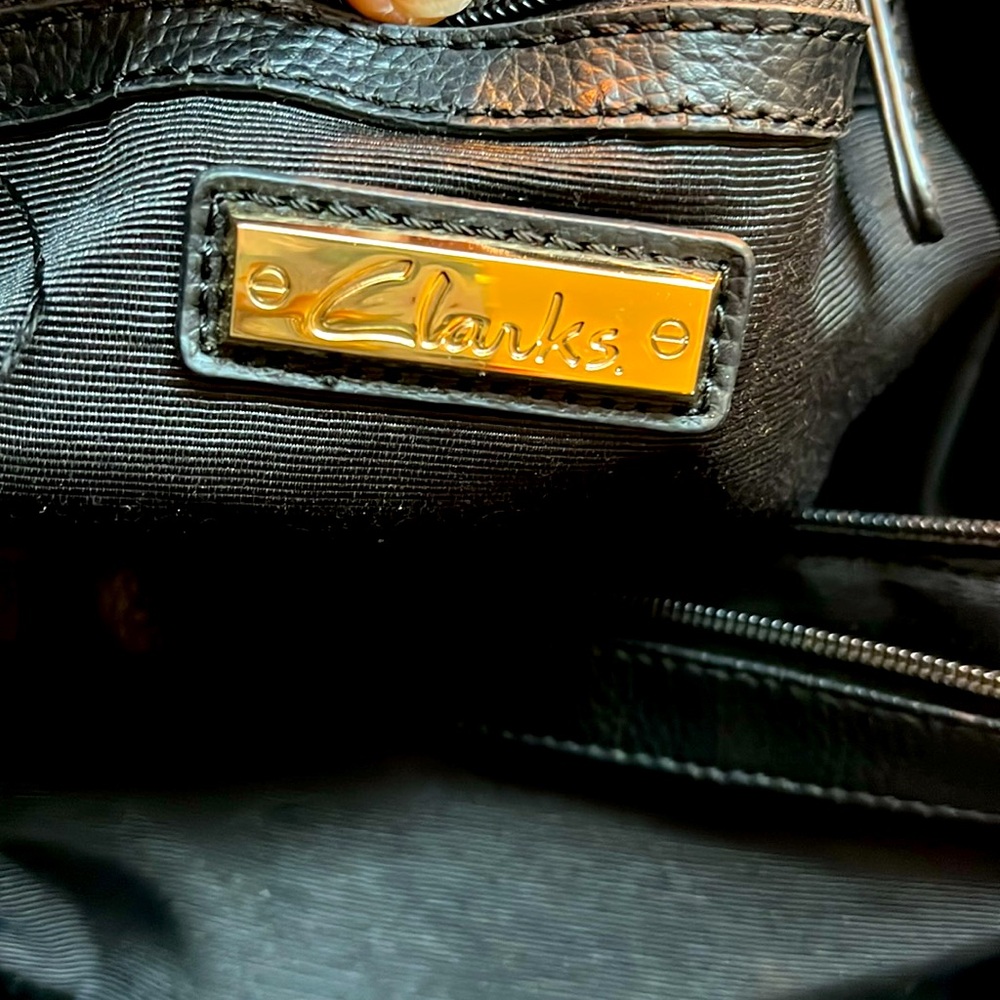 GUC Clarks Leather Work Tote - Picture 11 of 12